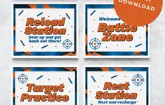 Nerf War Sign