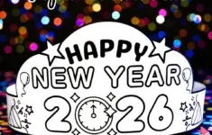 New Year Paper Hat 2026 New Year Paper