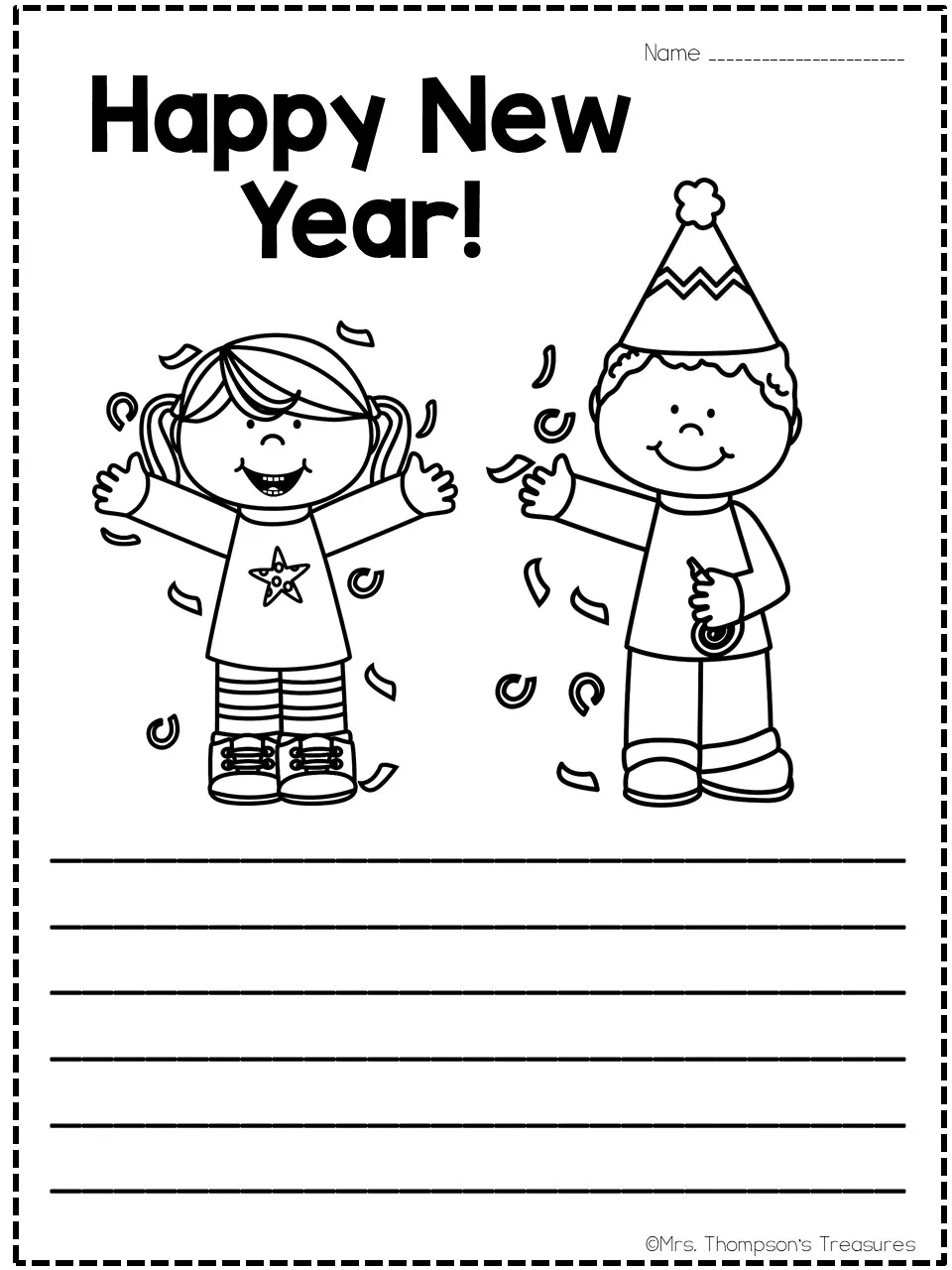 New Year Printables