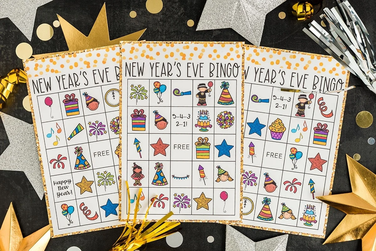 New Years Bingo