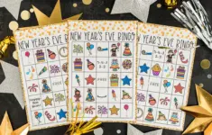 New Years Bingo