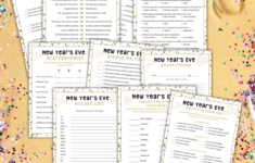 New Years Eve Games Printable