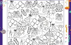 New Years Free Printables Coloring Activity Pages