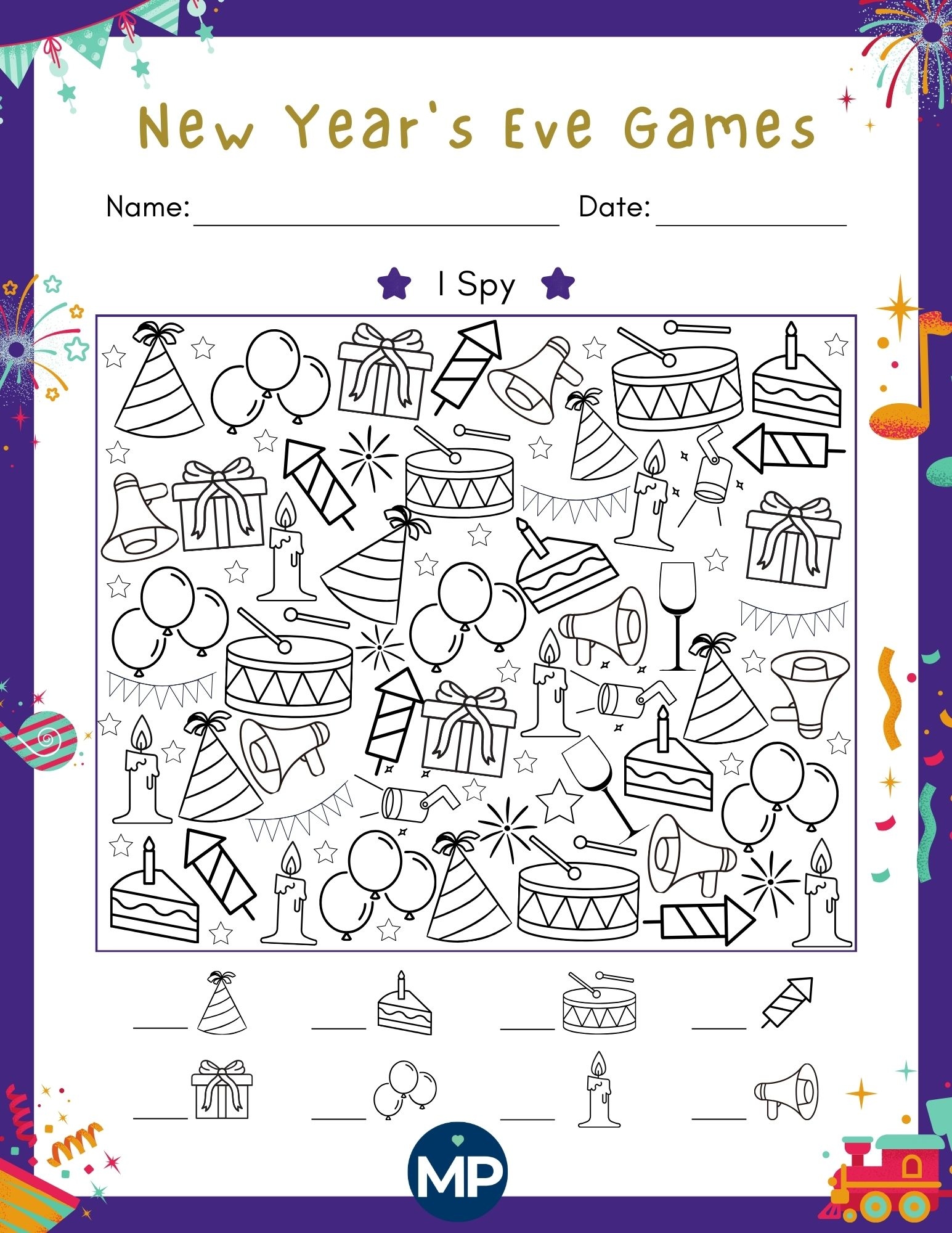 New Years Free Printables Coloring Activity Pages New Years Free Printables Coloring Activity Pages