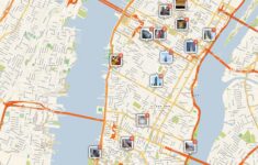 New York City Manhattan Printable Tourist Map