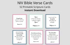 Niv Bible Verse Cards Scripture Cards