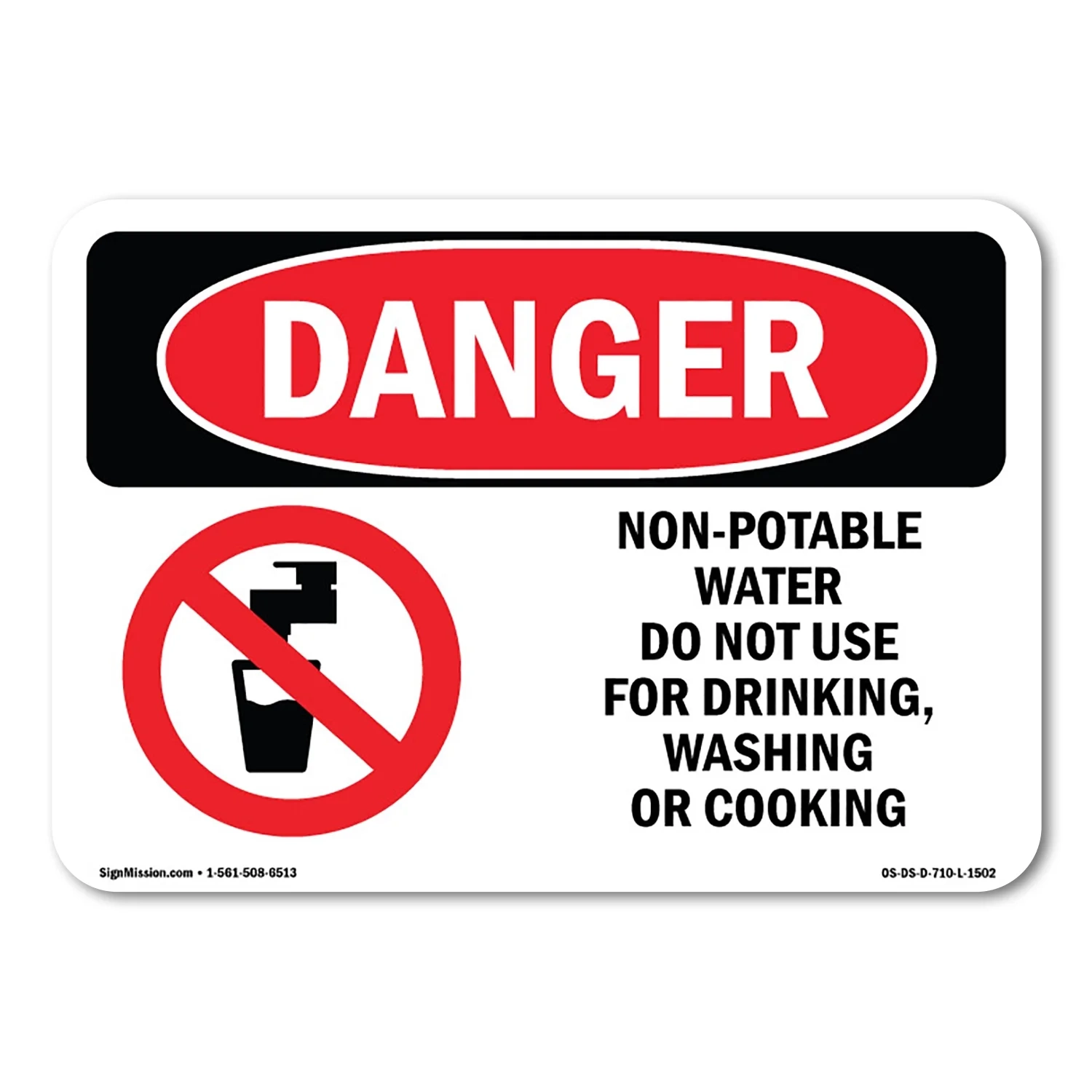 free printable non potable water signs free printable non potable water signs