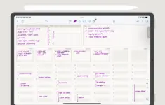 Notability Digital Planning Template On Ipad