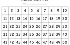 Number Charts 1 50