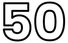 Numbers Printable Numbers 0 20 30 40 50