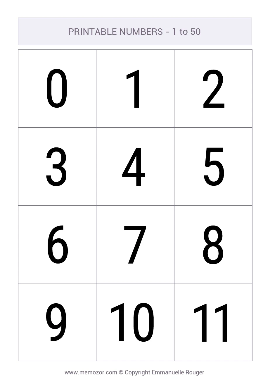 Numbers Numbers