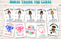 Nurse Thank You Cards