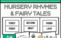 Nursery Rhymes Fairy Tales Sequencing