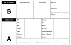 Nursing Sbar Report Sheet