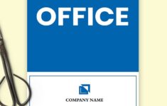 Office Door Sign