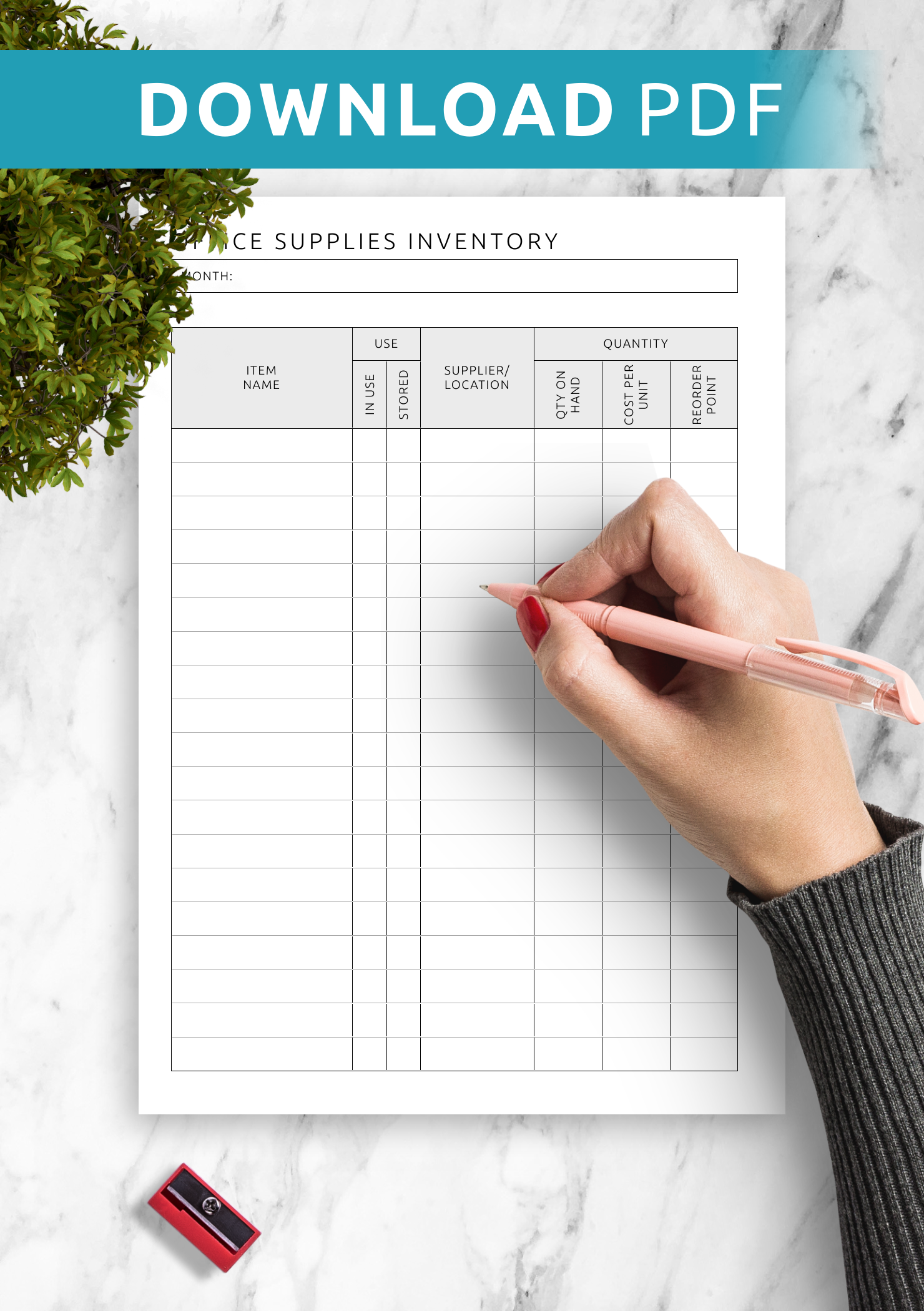 Office Supplies Inventory