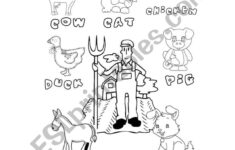 Old MacDonald Coloring Sheet 167208