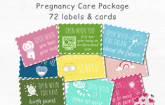 Open When Letters Pregnancy Care Package