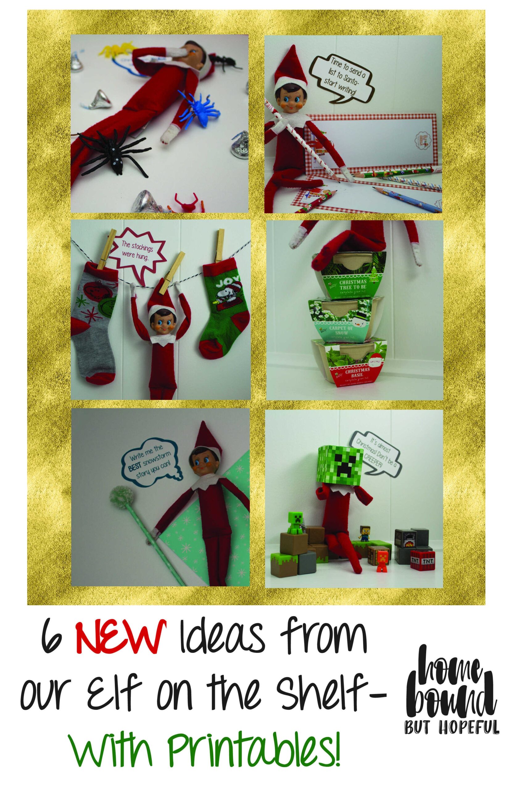 Our Elf On The Shelf Has 6 New Ideas For You Our Elf On The Shelf Has 6 New Ideas For You