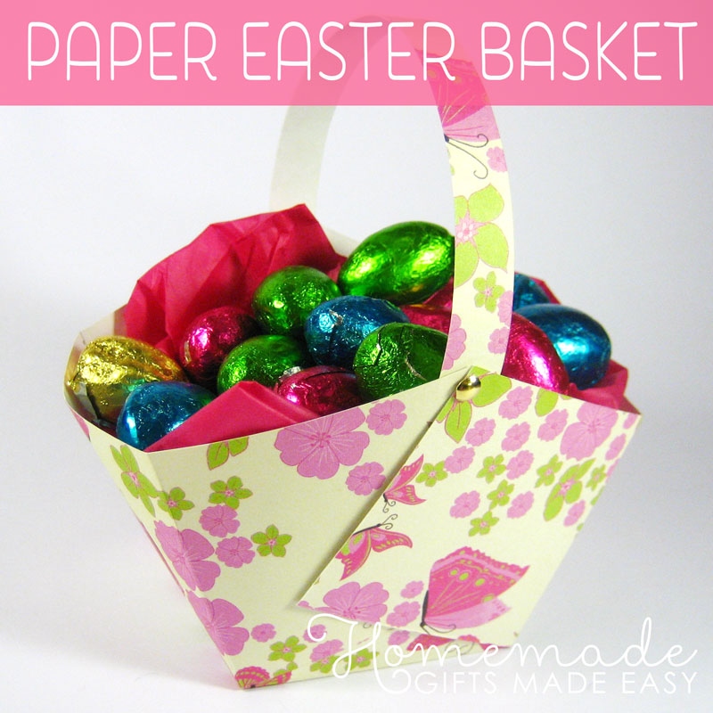 Paper Easter Basket Paper Easter Basket