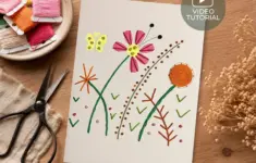 Paper Pricking Embroidery