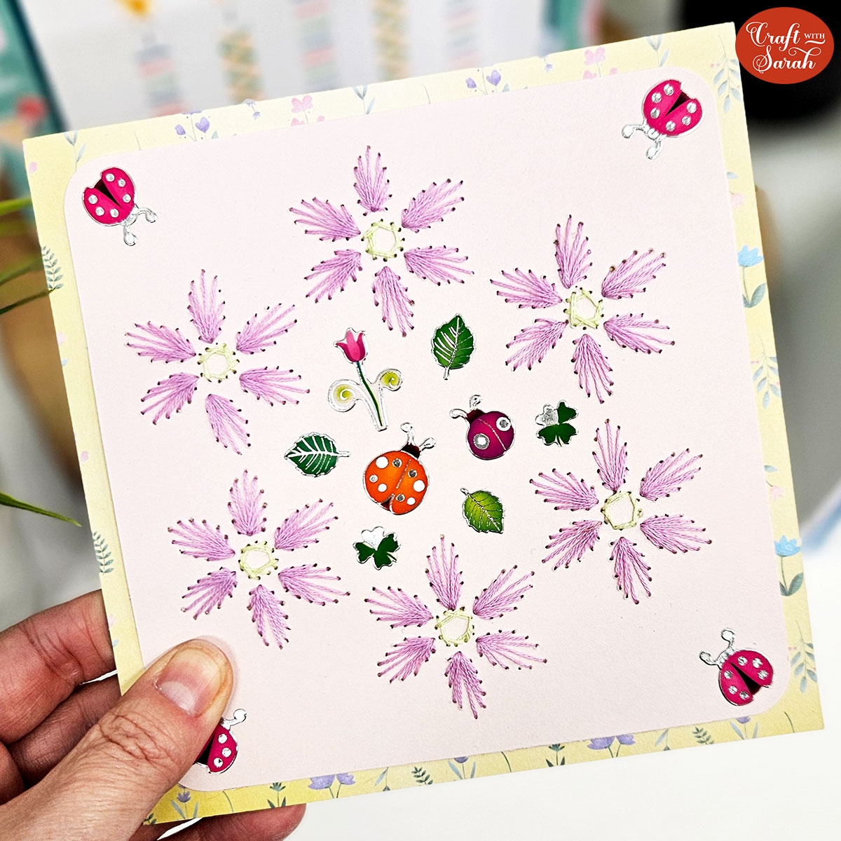 Paper Stitching Cards Paper Stitching Cards