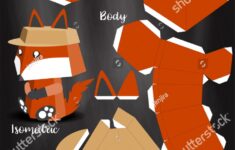 Papercraft Model Fox 1335600581