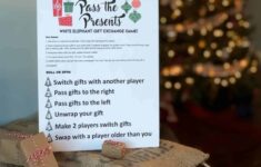 Pass The Presents White Elephant Gift Exchange Game