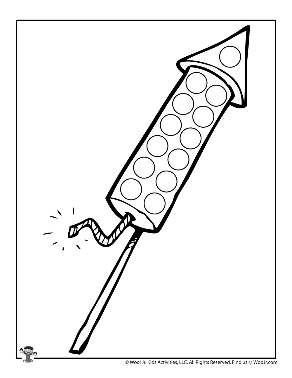 Patriotic Dot Coloring Pages Patriotic Dot Coloring Pages