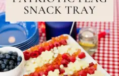 Patriotic Flag Snack Tray