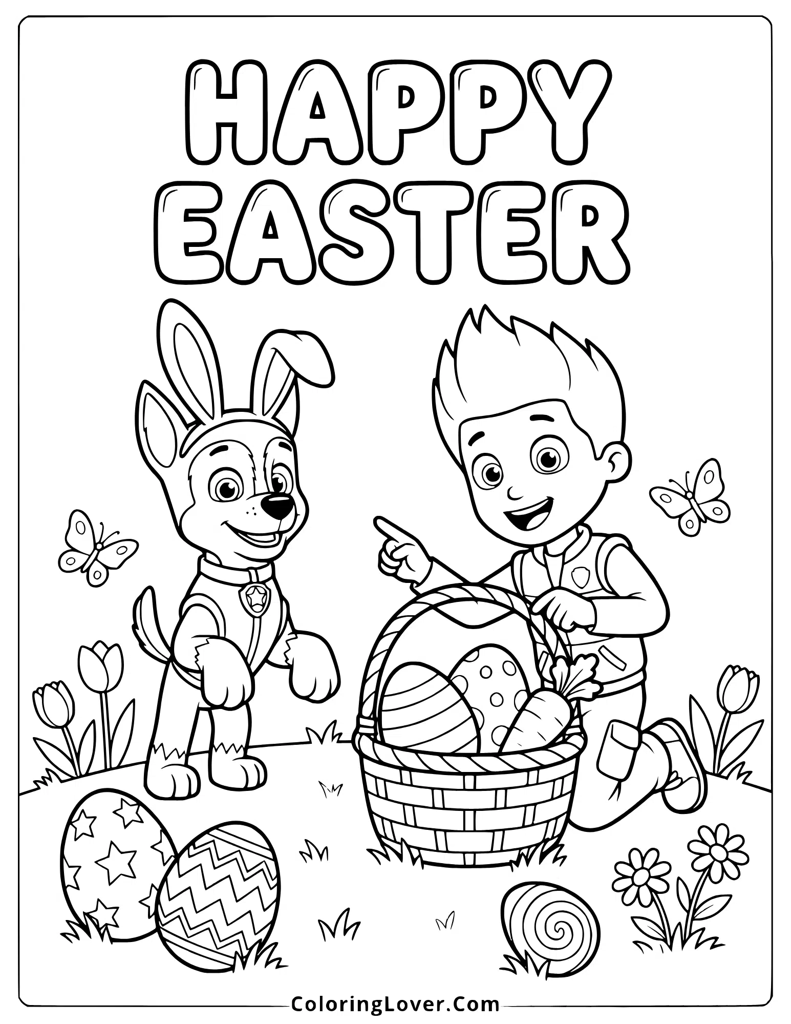 Paw Patrol Coloring Pages Paw Patrol Coloring Pages