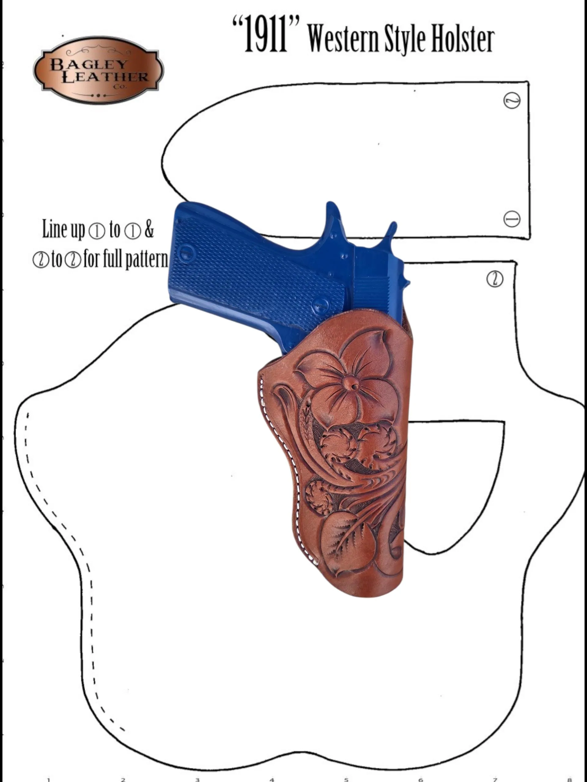 free printable western holster patterns free printable western holster patterns