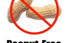 Peanut Free Sign Template