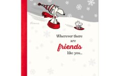 Peanuts Snoopy Friends Like You Christmas 299XZH1777