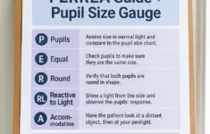 Perrla Chart Pupil Size Gauge Nursing