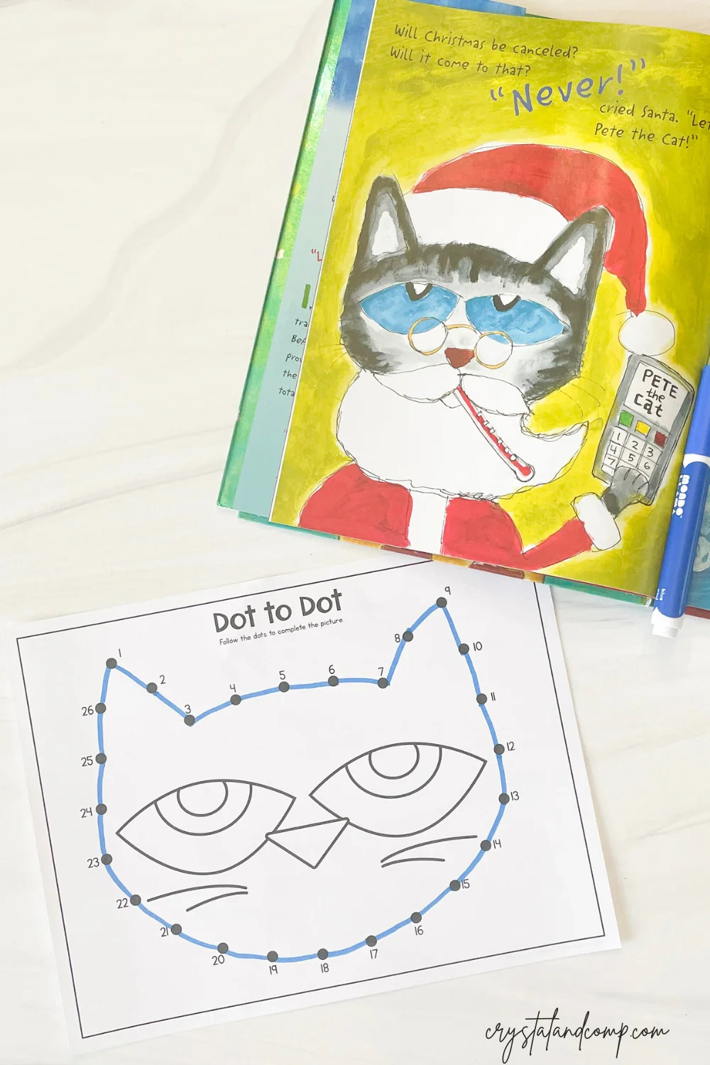 Pete The Cat Saves Christmas Printables Pete The Cat Saves Christmas Printables