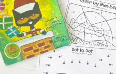 Pete The Cat Saves Christmas Printables