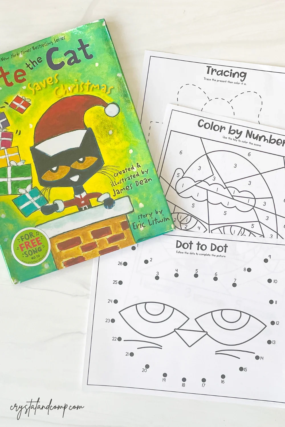 Pete The Cat Saves Christmas Printables Pete The Cat Saves Christmas Printables