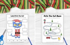 Pete The Cat Saves Christmas Worksheets