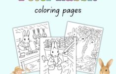 Peter Rabbit Coloring Pages