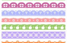 Photo 12484959 Scalloped Scrapbooking Borders Set