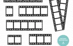 Photo Film Strip Svg Bundle Cut File