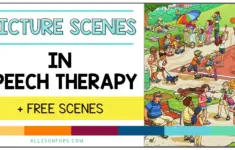 Picture Scenes Speech Therapy