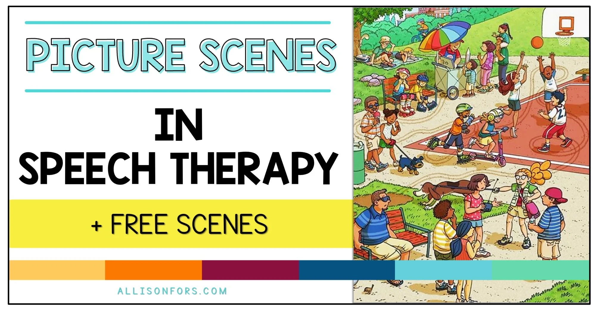 Picture Scenes Speech Therapy