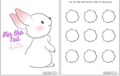 Pin The Tail On The Bunny Printable