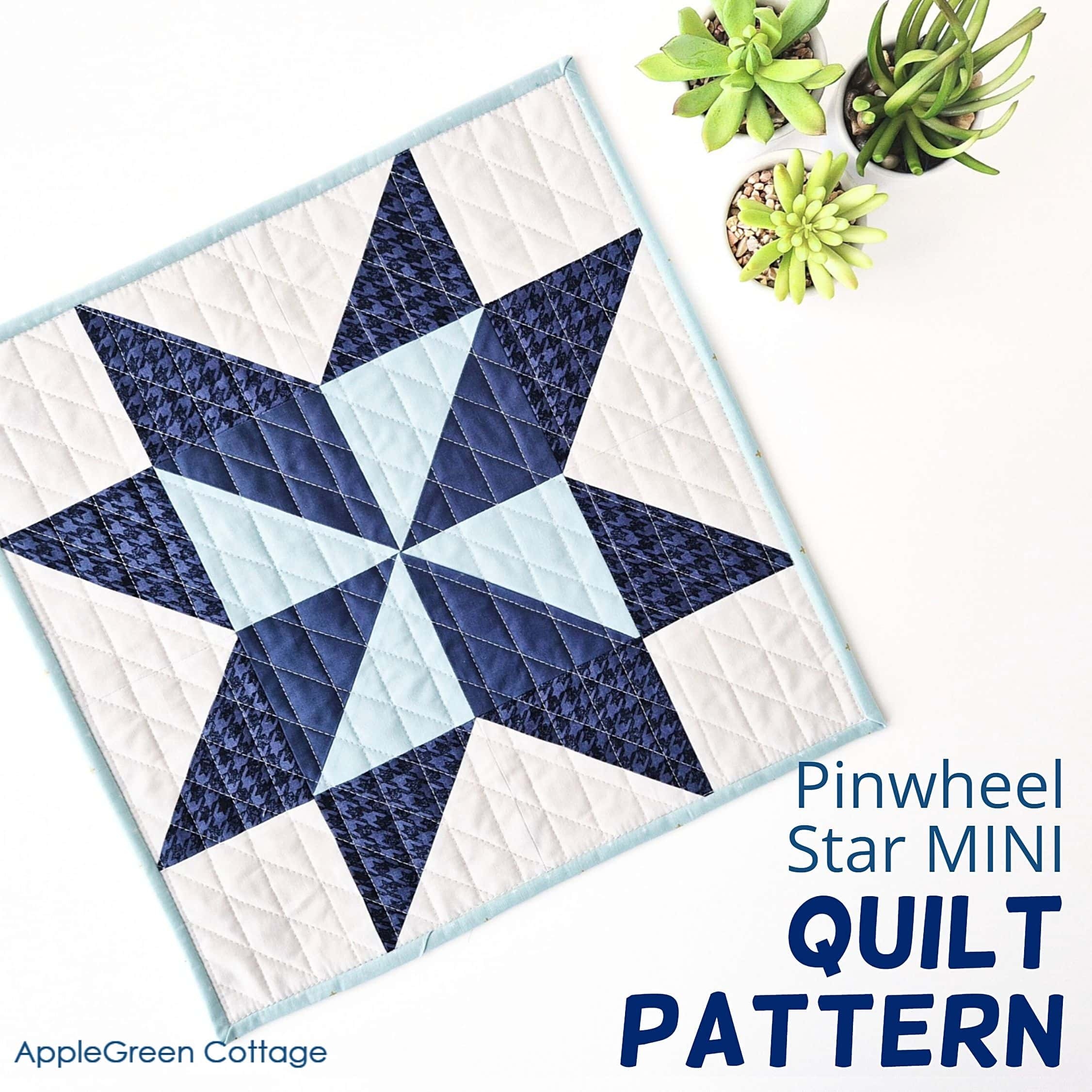 Pinwheel Star Quilt Pattern