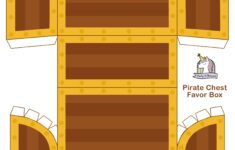 Pirate Treasure Chest Favor Box