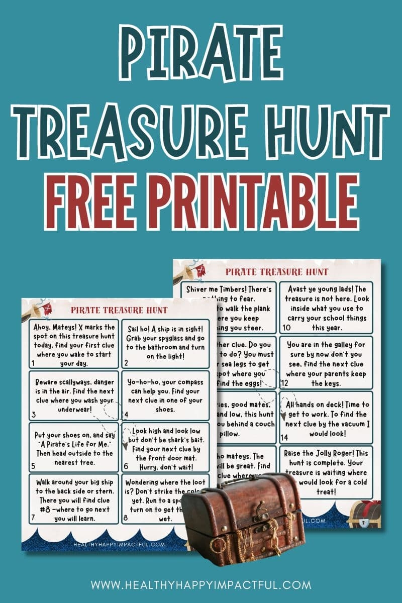 Pirate Treasure Hunt Pirate Treasure Hunt