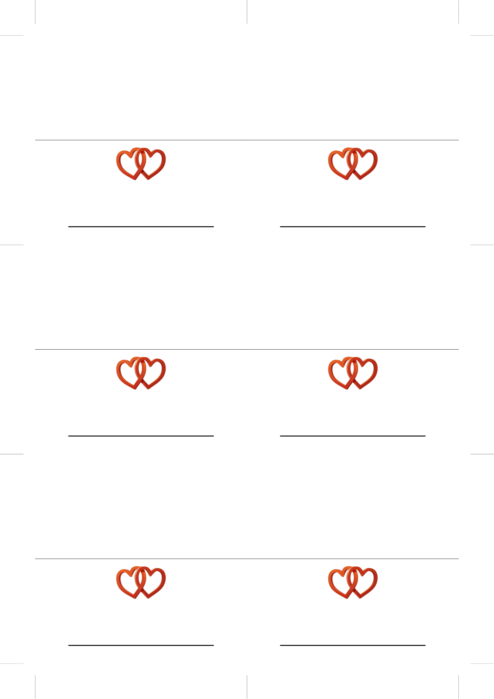 free place cards template word download