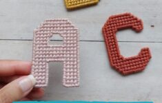 Plastic Canvas Alphabet Free Pattern